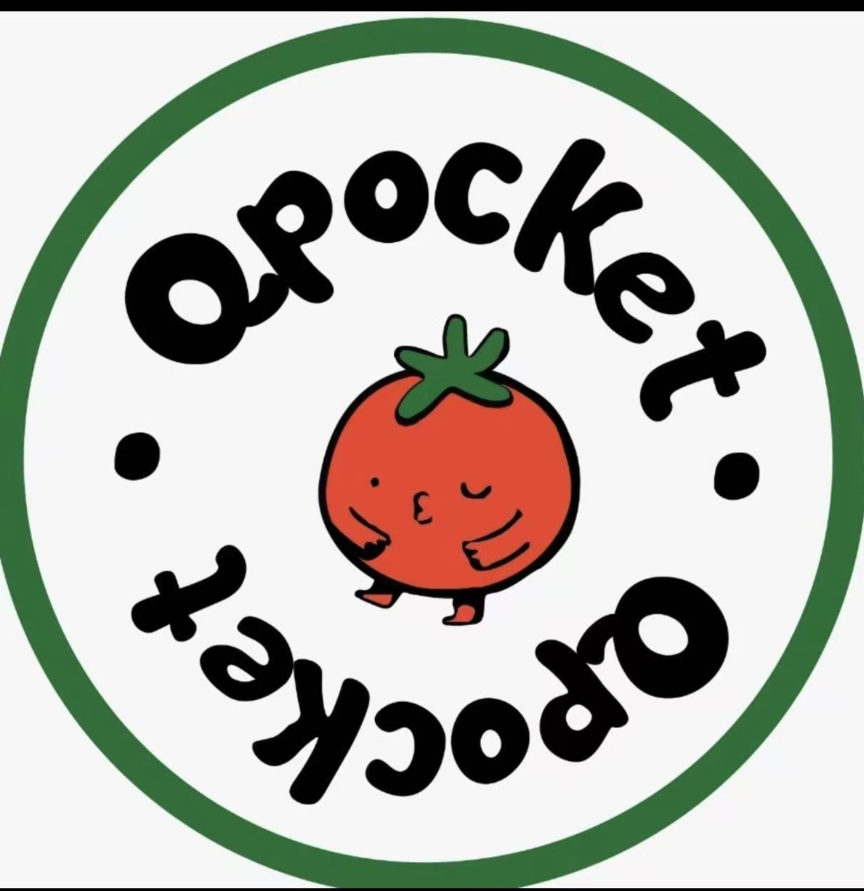 Qpocket 品牌 Logo 与番茄角色