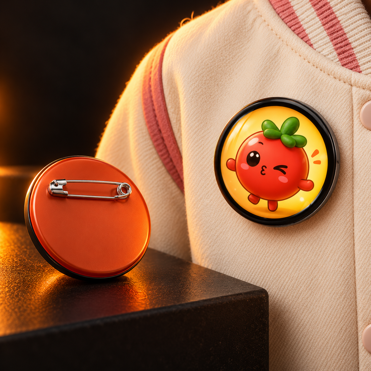 Circular electronic badge / 圆屏电子徽章概念 — Qpocket brand customization concept
